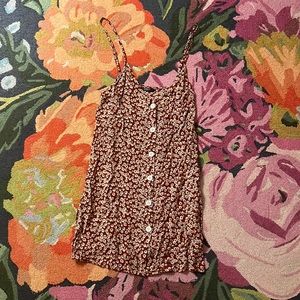 SHEIN floral dress, perfect as a swimsuit cover up or alone